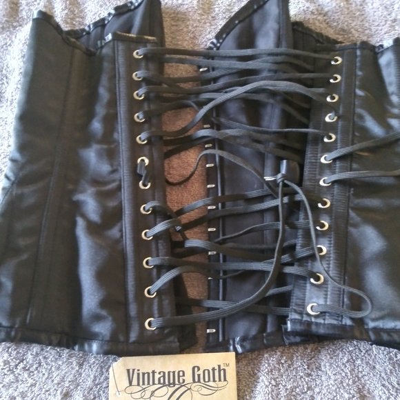 Vintage Goth Bustier - Picture 2 of 2